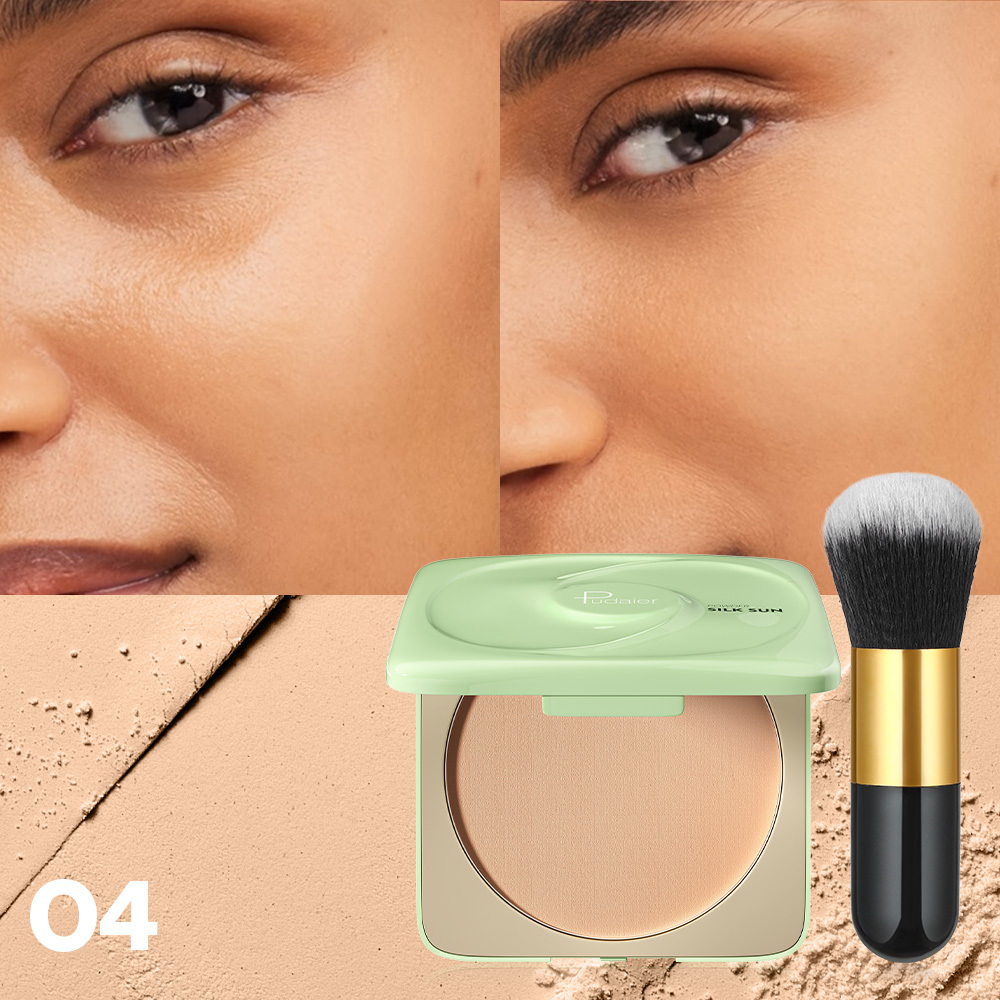 Image of Pudaier 2026 New 2pcs 8--controlling Long-lasting Powder, Suitable For Types, For Women