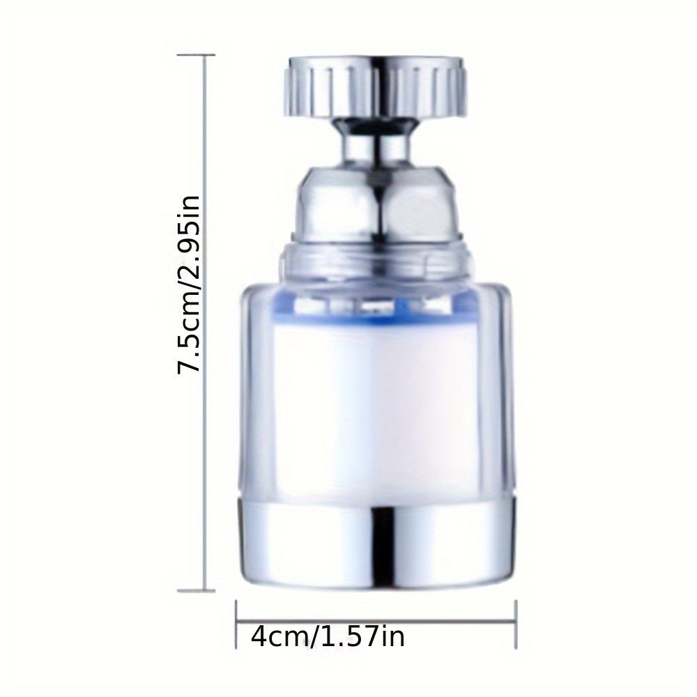 water purification faucet with replaceable filter splash proof faucet sprayer head with filter swivel faucet water filter extender house bathroom water filtration system Product details 8