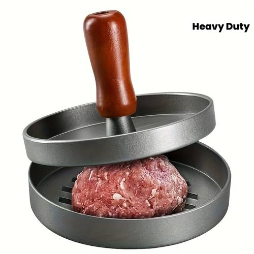 hamburger meat press patty press mold round manual meat press