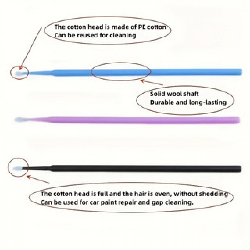120pcs Micro Detail Brushes, Soft Bristle Cleaning Applicators for... product image 7