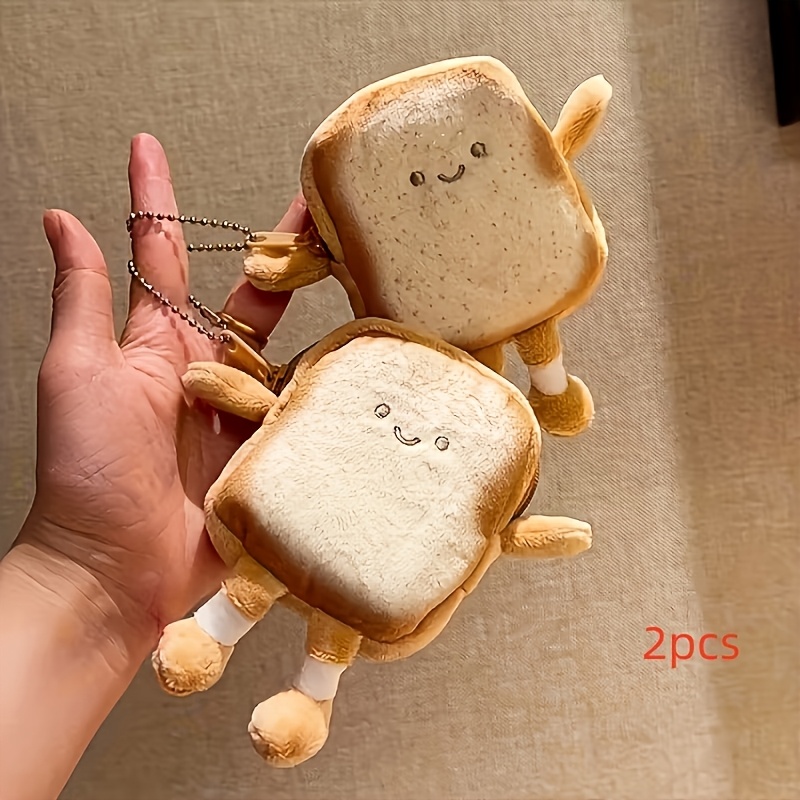 TEMU 2pcs Creative Coin Purses, Creative Pendants, Lightweight Coin Purses- Backpack Pendants, Item Storage Bags. Coin Purse, Easy To Store, A Great
