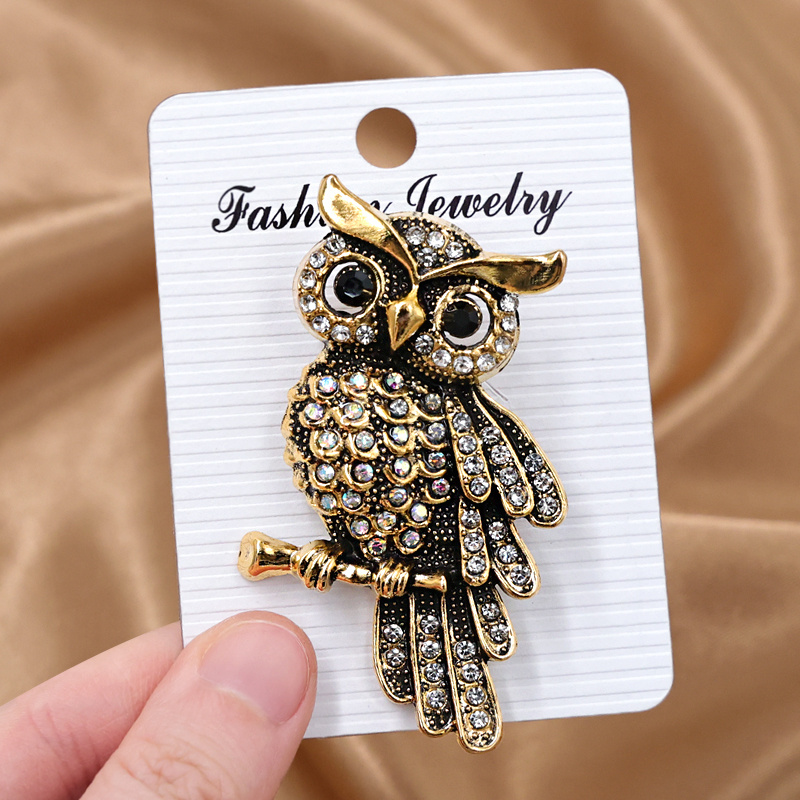 TEMU 1 pieza de alfiler de solapa con forma de vintage, broche de animal de piedra , accesorio de ropa para traje y bufanda, regalo decorativo para