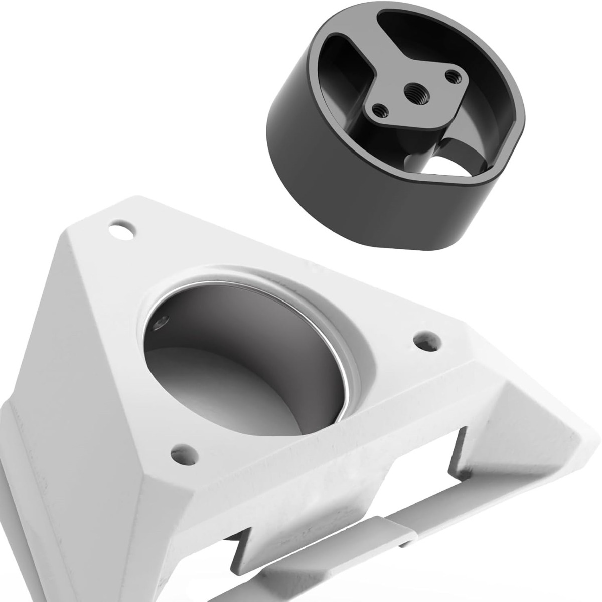 Adaptateur Mini Starlink Compatible – Support Trépied 2-en-1 avec Filetages Double Face 1/4” & 3/8”, Alliage d’Aluminium Robust pour RV/Camping/Montage sur Poteau – Adaptateur Tube Mini Starlink 2024/2025 (Compatible uniquement avec Starlink Mini)