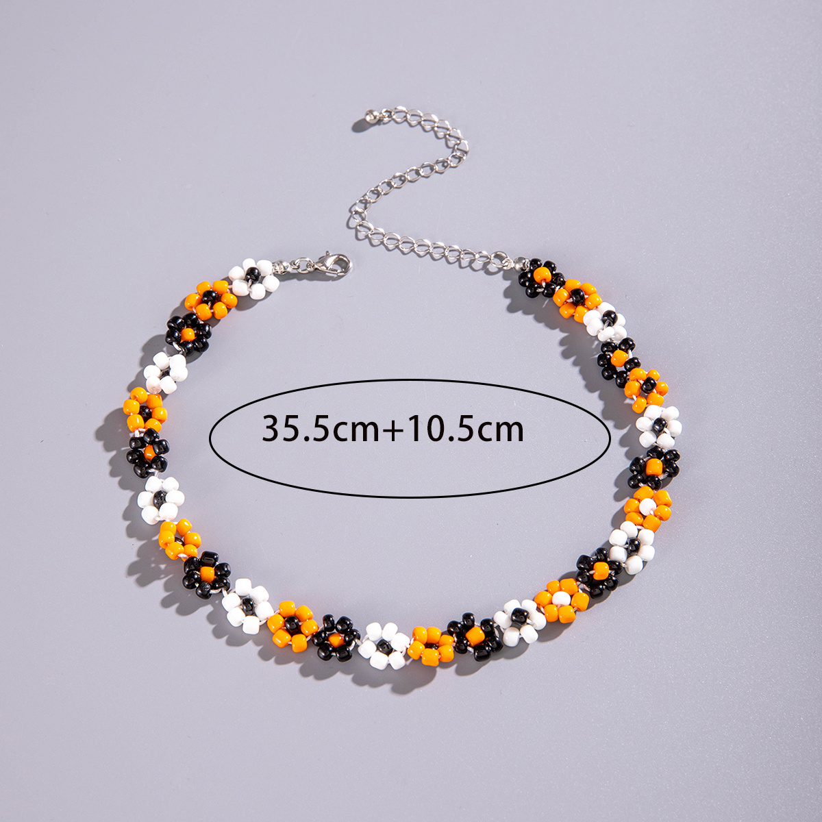 Women's Unique Gothic Style Flower Patchwork Clavicle Chain Necklace