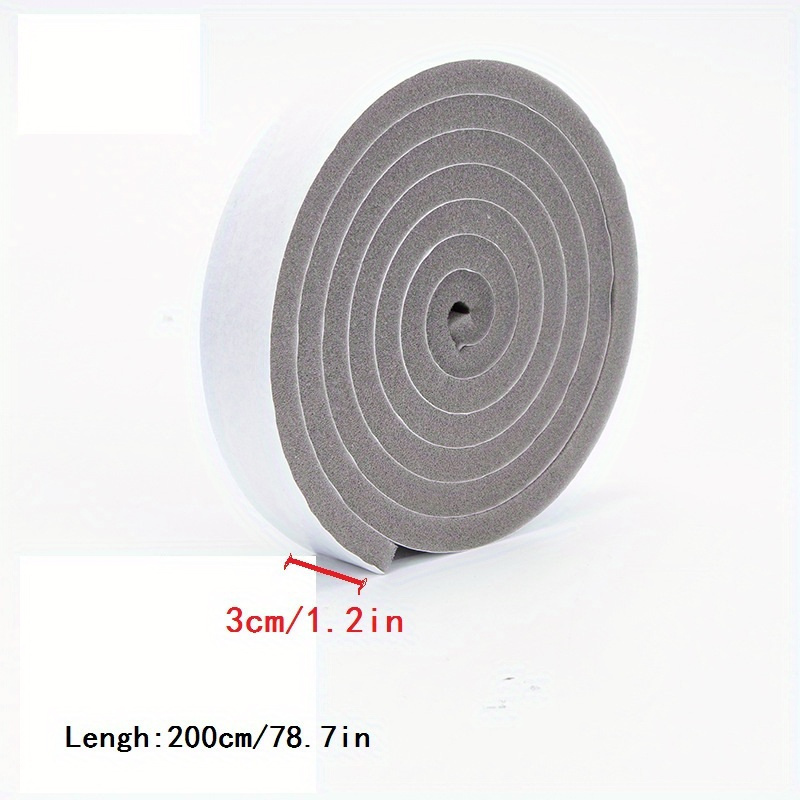 1 Roll Of Sealing Strips For Doors And Windows, Foam Tape For Soundproofing And Noise Insulation, Dust-proof Sealing Tape