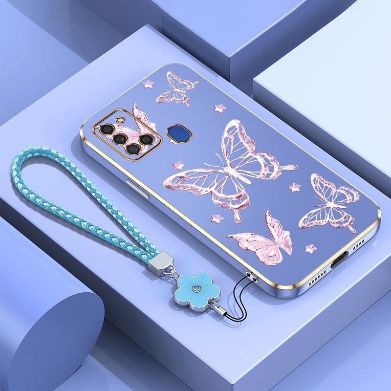 TEMU Phone Case: Crystal For Galaxy A21s Case Made From Plating A21s Providing Elegant Experience In Fashion