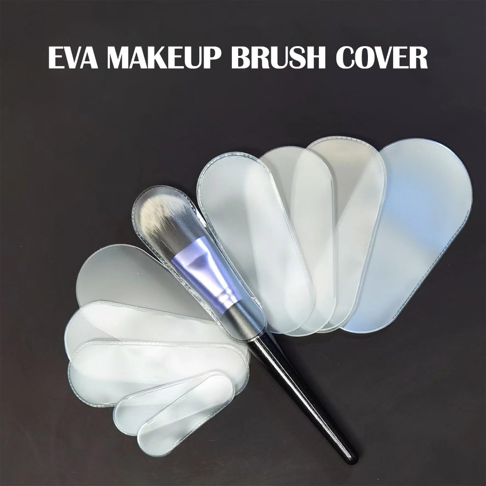 18pcs Makeup Brush Protector - Odorless 9 Sizes Each 2pcs, Portable . Suitable For Daily Storage And Travel, Christmas Box