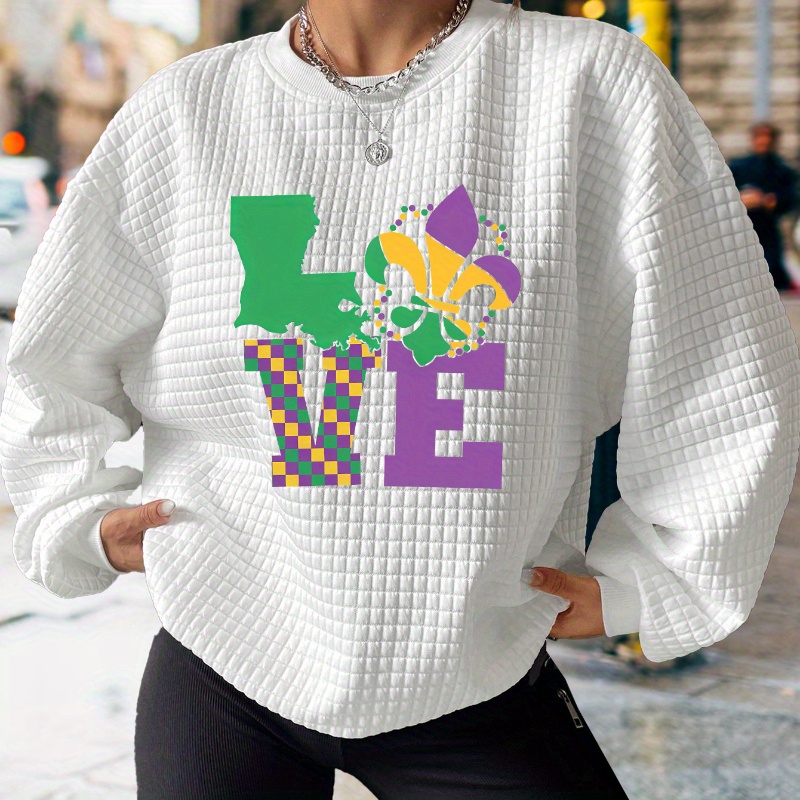 

Women's Sweatshirt Mardi - Polyester Slight , Elastane For Fall/ - For Adults