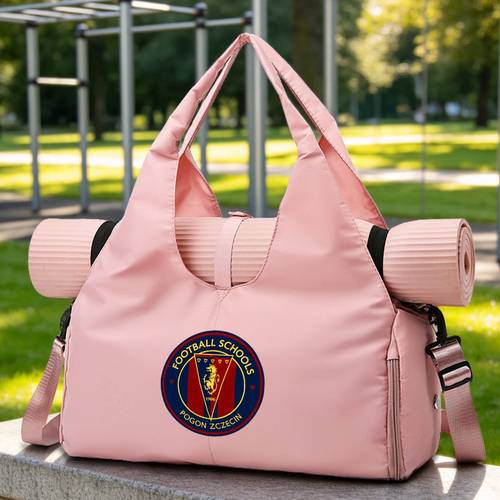 1pc pogon szczecin football team handbag gym bag travel storage bag large capacity luggage organizer used as shoulder bag handbag for men and women commuting bag storage bag special handbag for long and short trips hiking