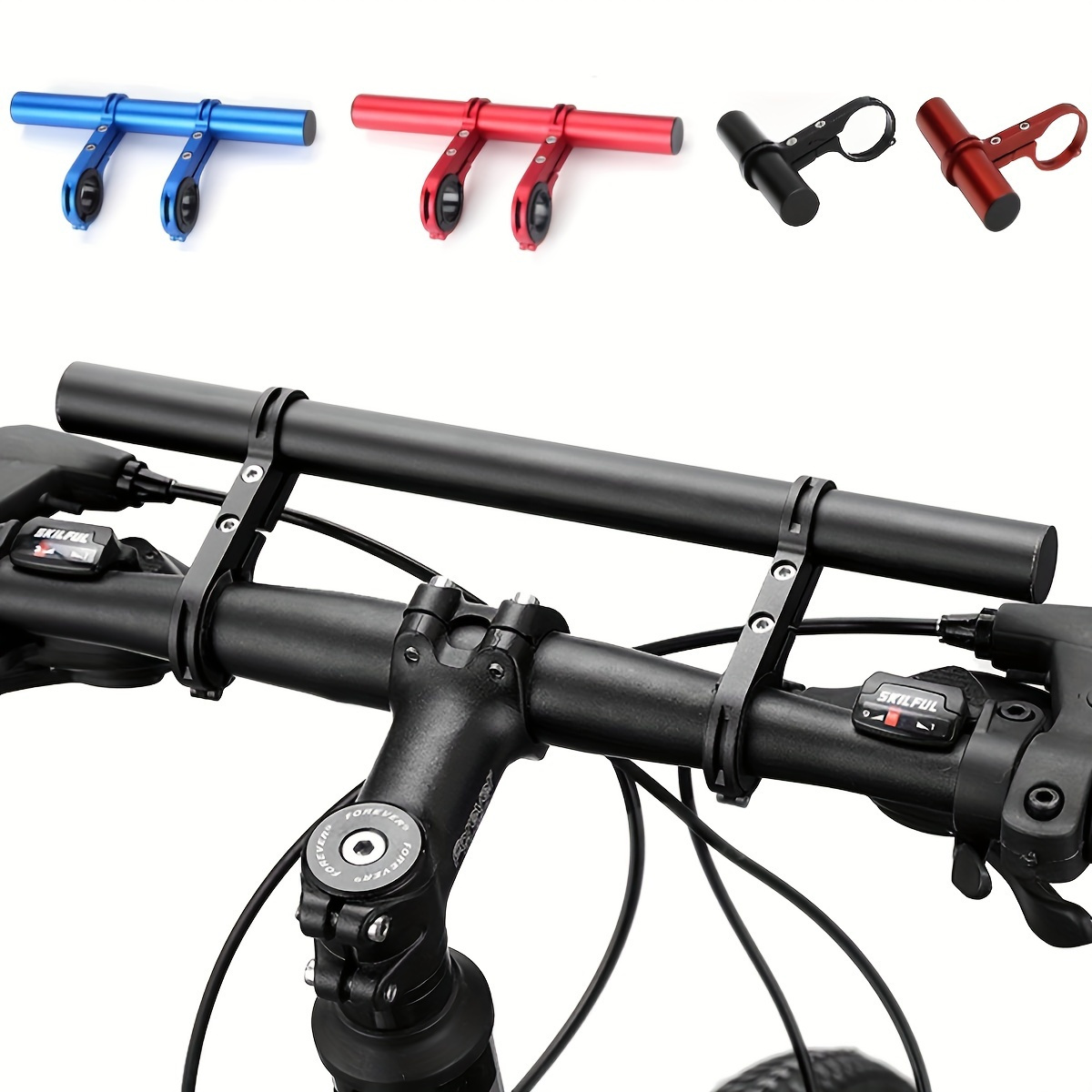 Mountain Bike Bicycle Handlebar Extension Kit 1pc Premium Aluminum
