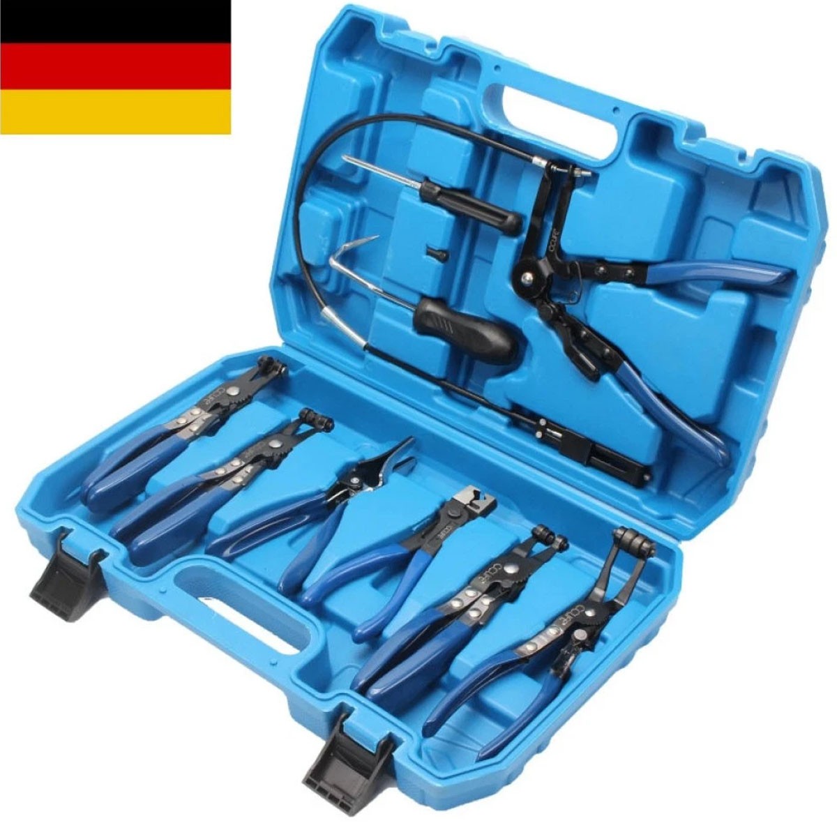 Image of 9pcs Tube Set Tube Tangs Automotive Tube Tangs