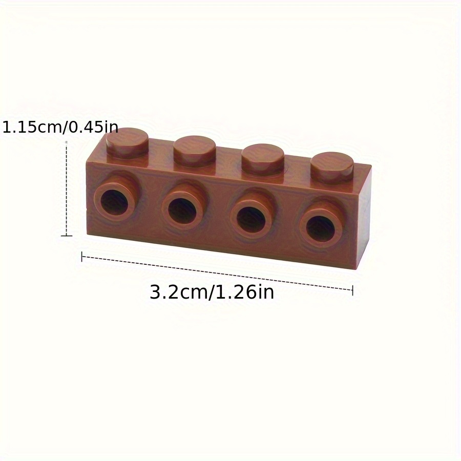 28pcs MOC 1x4 Thick Brick Building Blocks ABS Resin 30414 Compatible