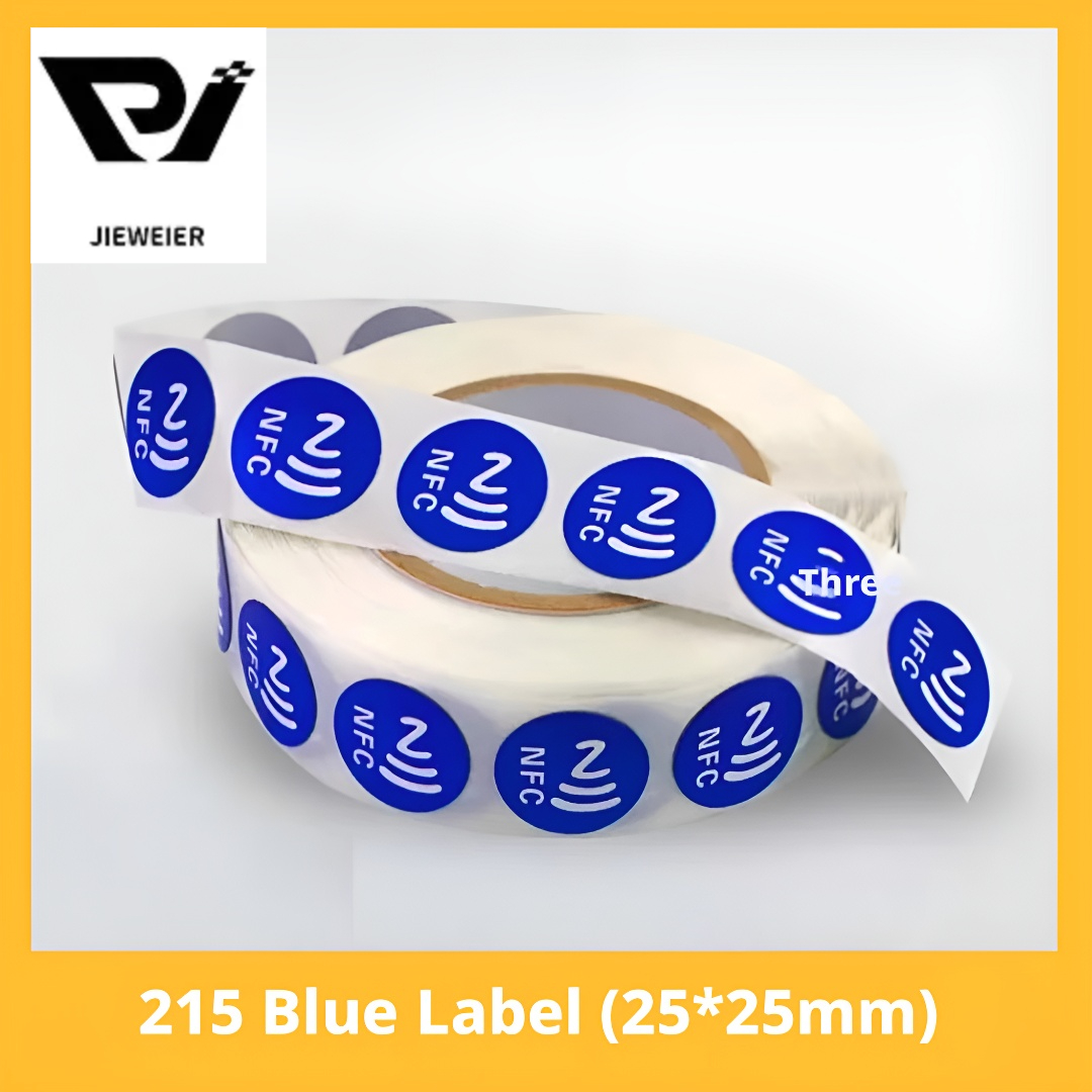 TEMU Nfc Label Sticker With Ntag215 Blank Chip Nfc- 13.56mhz Sticker Adhesive Label Nfc Label Rewritable 504 Bytes Of Memory Compatible With