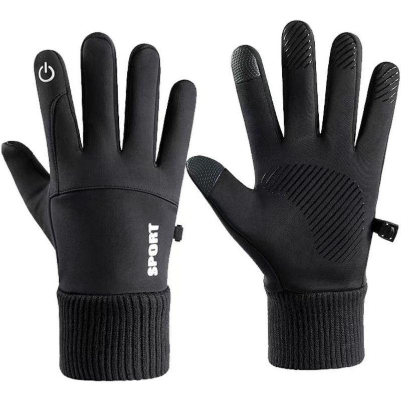 Men's Thermal Gloves with Touchscreen Compatibility