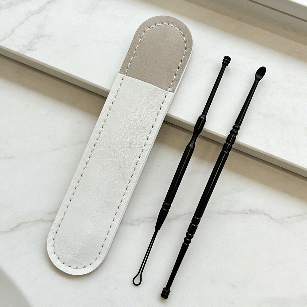 Image of Stainless Steel Ear Pick Earwax Removal Tool Kit Professional Ear Care Cleaner For Home Personal Daily Hygiene Safe & Tools For Adults & Family Use