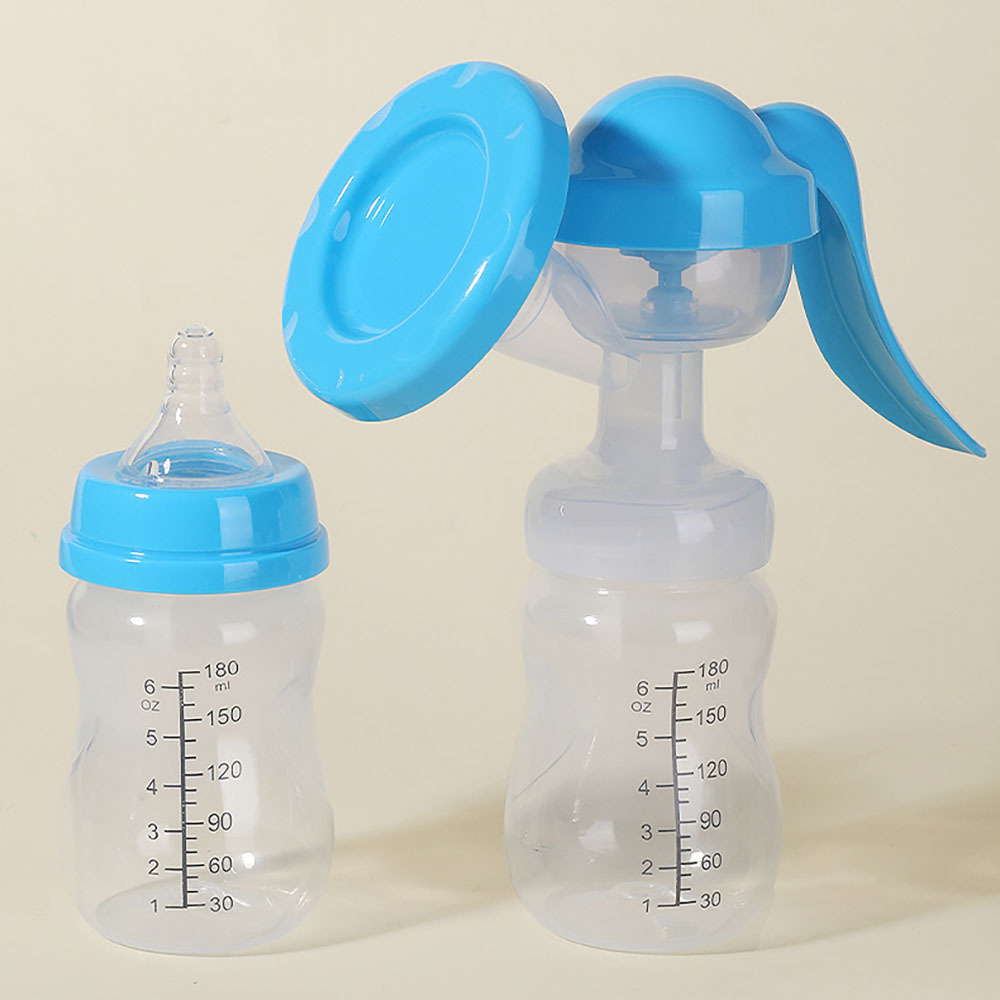 1pc Bomba de Leche Materna Manual Ajustable - Alimentador Portátil de Mano con Ventosa,, para Mamás en Movimiento, Recolector de Leche Materna y Bomba de Alimentación para Madres Lactantes