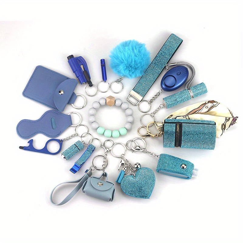 15pcs set window breaker bottle storage bag set for womens self