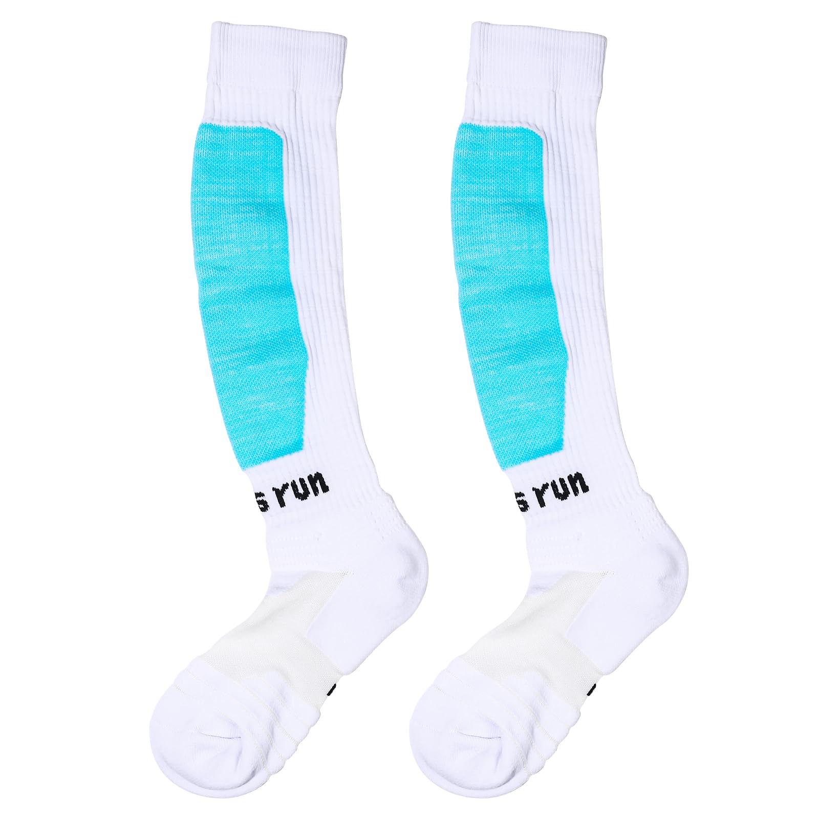 Jewelrywe Multi-functional Compression Socks: Quick-dry Calf Socks For Soccer, Baseball, Softball, Running, And Travel Support For And Adults