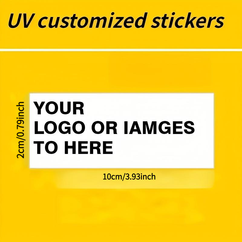 TEMU Custom 3d Transfer Stickers Compatible For Self- Text & Logos - Decals With Your Own Name/, & Size Options, Suitable For Branding, Events,,