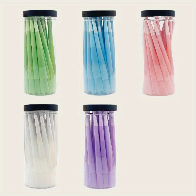 50pcs pre rolled tapered cigarette paper filter wrapping