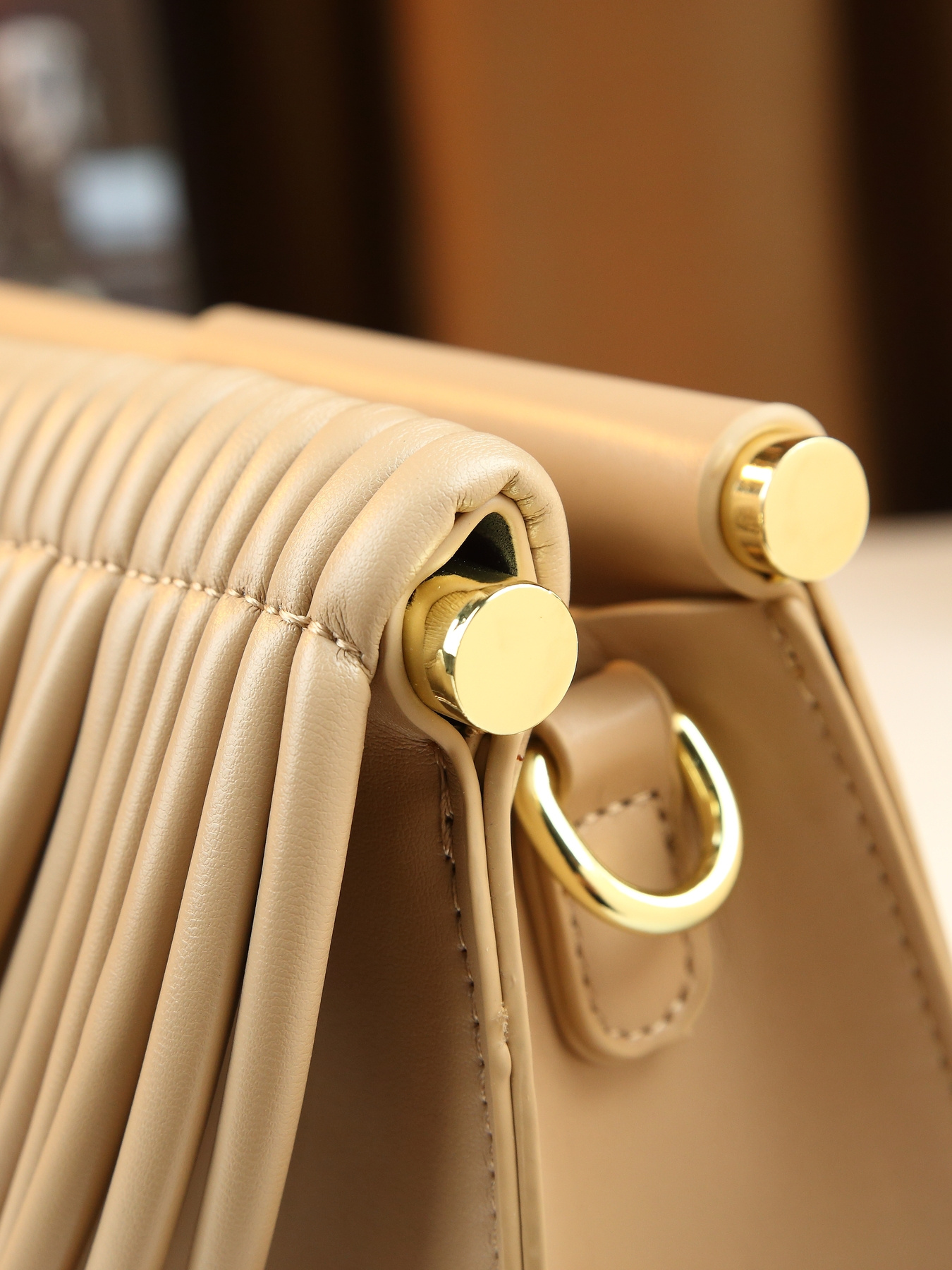 Stylish Solid Color Line Design Handheld Small Square Evening Bag for Women