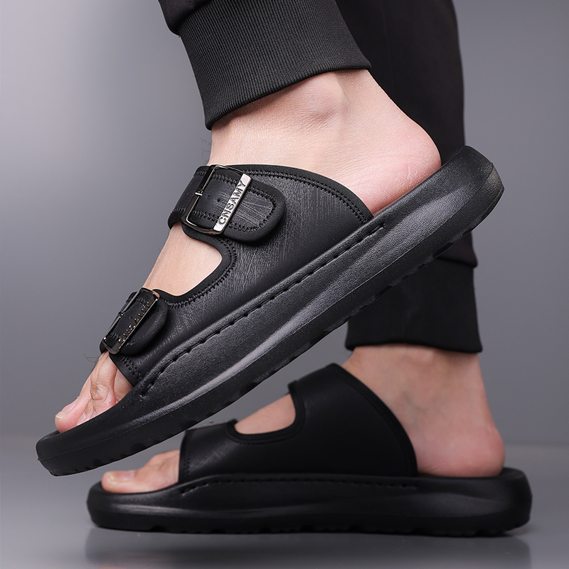 Mens Casual Sandals Men's Casual Plain Velcro Sandals, 2024