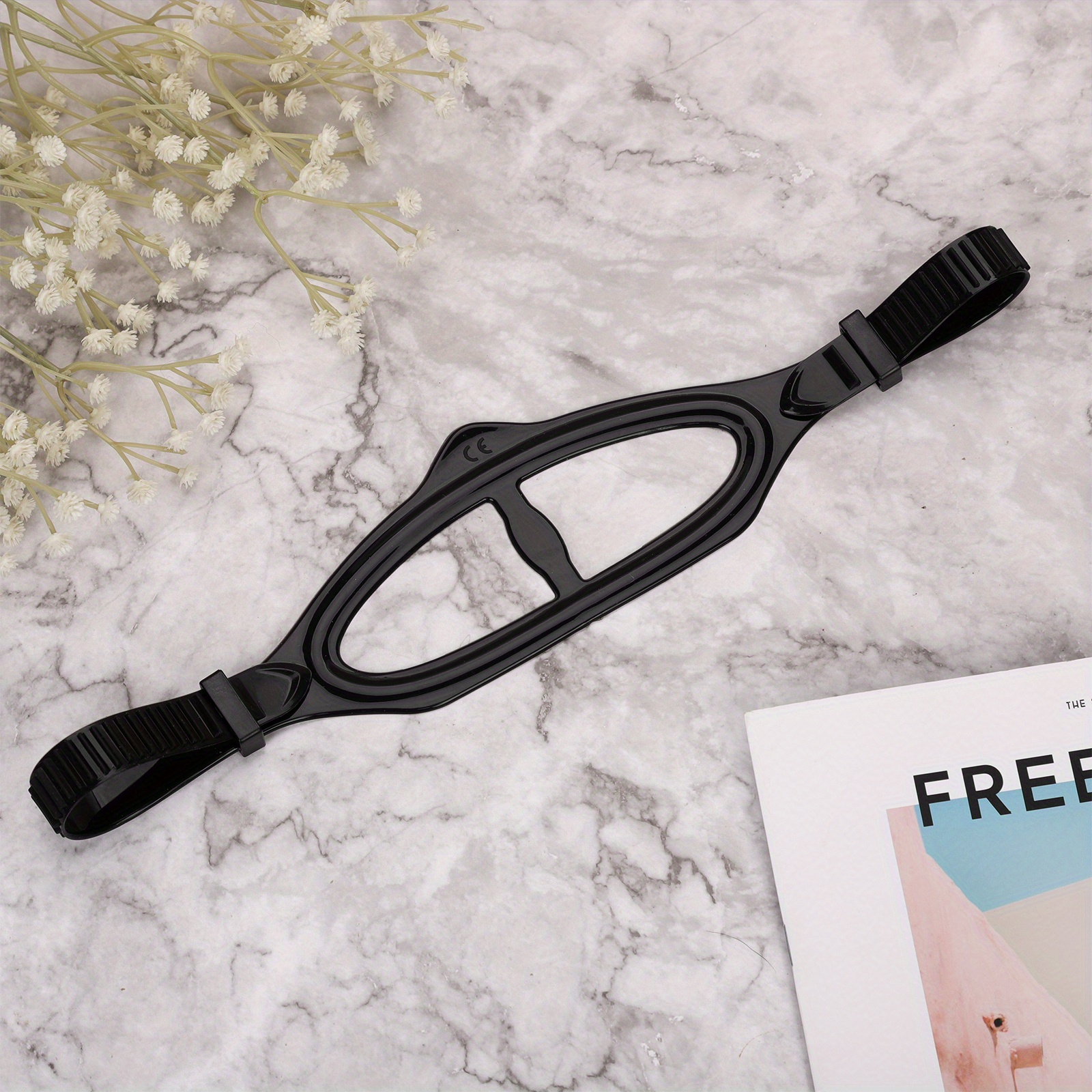 Cinturini Neoprene Per Maschera Subacquea - 2 Pezzi, Regolabili, Antiscivolo, Comfortevoli - Foto 3