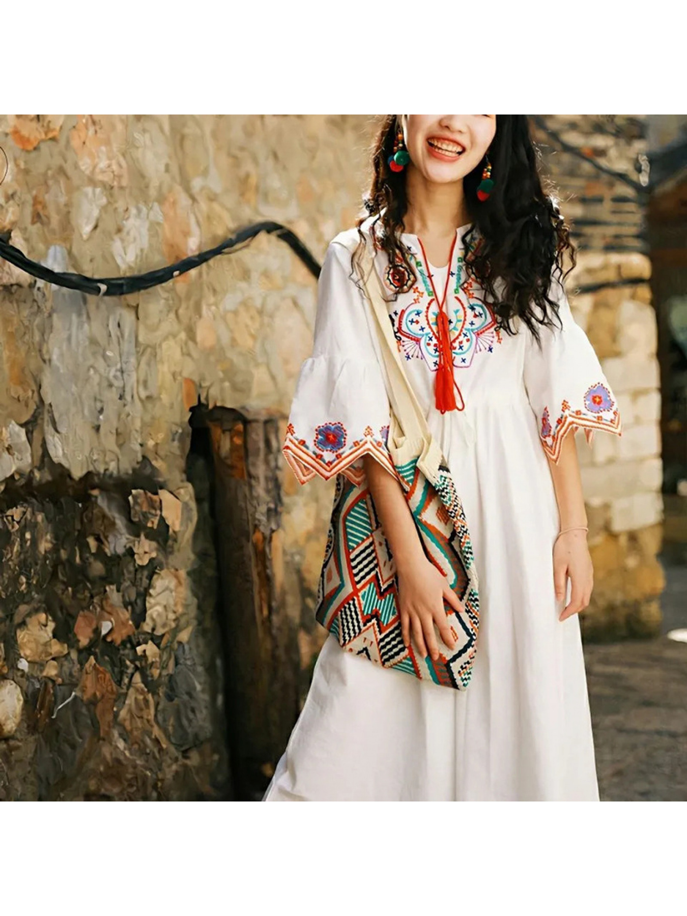 mexican dress sold on Temu United States