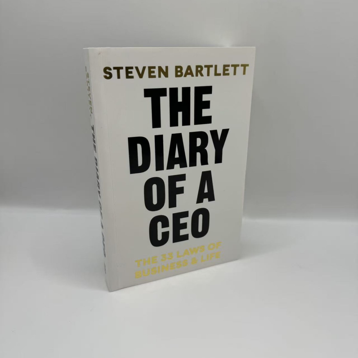 TEMU Le Journal d'un CEO : Les 33 Lois du Business et de la Vie Livre de Poche – Bestseller #1 Runaway de Steven Bartlett, Principes basés sur la