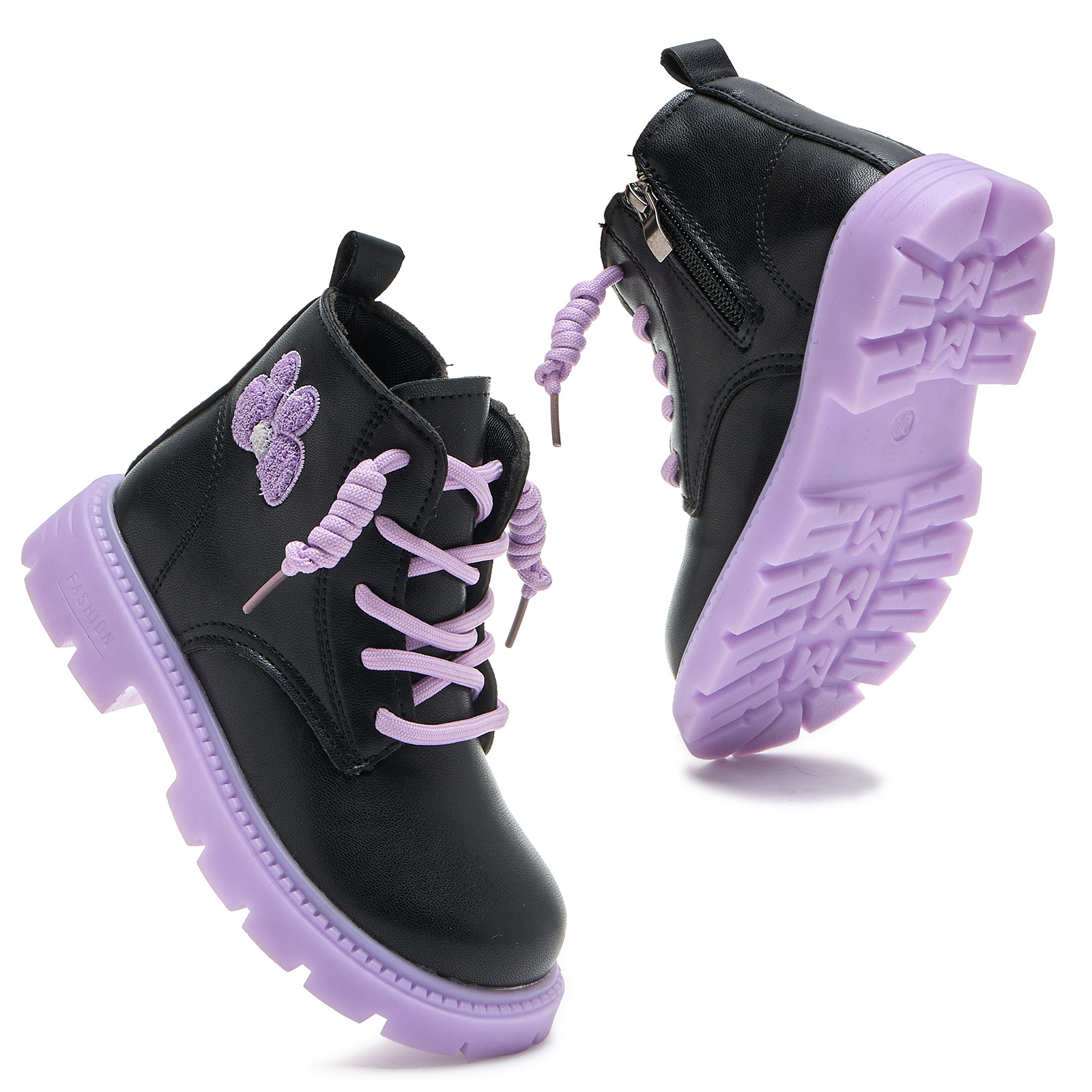 TEMU Hiking Boots For Girls, Outdoor Footwear For Boys, Short Boots For Girls, Equestrian Boots, Climbing Shoes, And Camping Boots