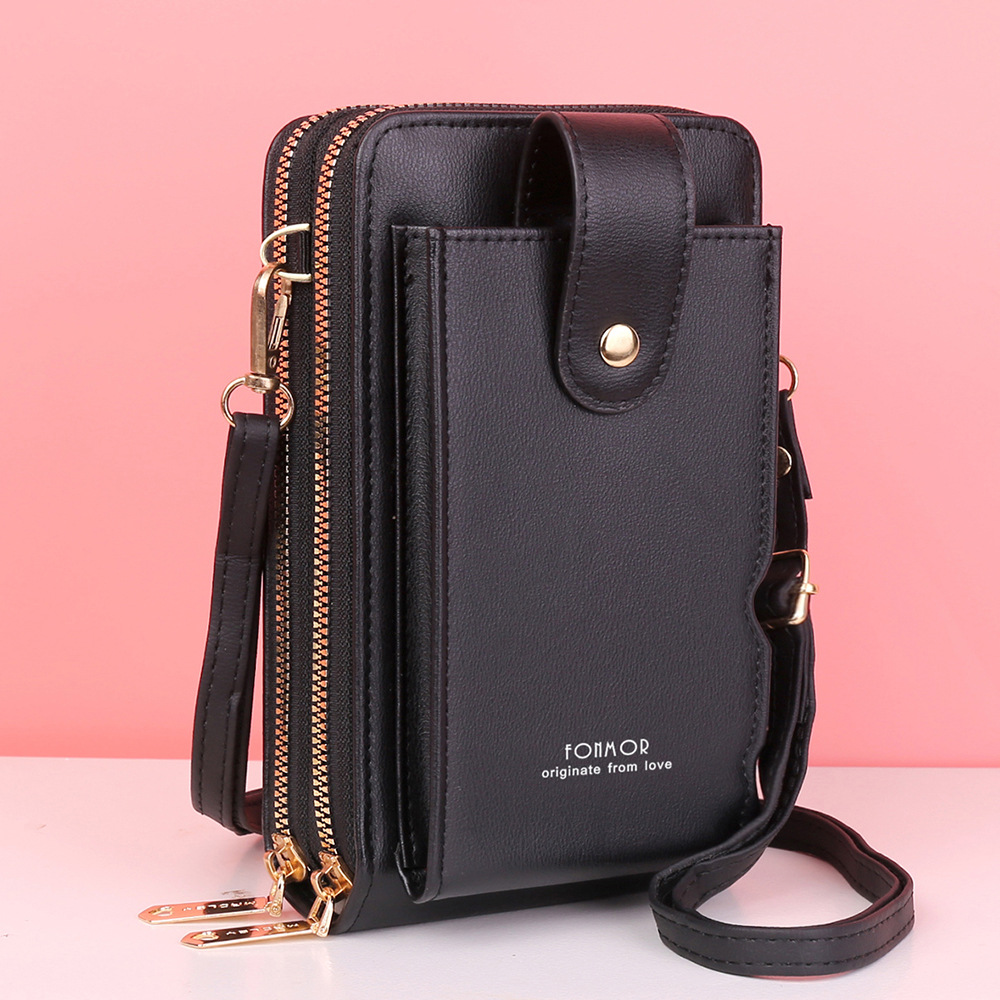 New 2023 Fashion Women's Long Wallet, Cross-texture Zipper Clutch Bag For  Women, Simple & Versatile