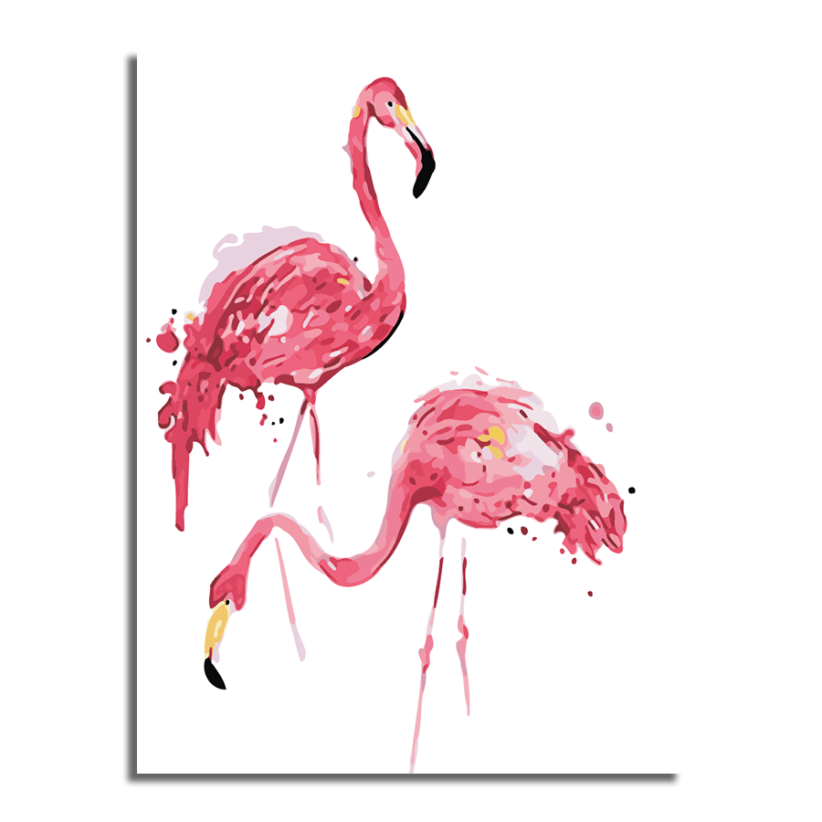 Flamingo Diy Paint By Numbers Kit For Adults Beginner Animal - Temu United  Arab Emirates