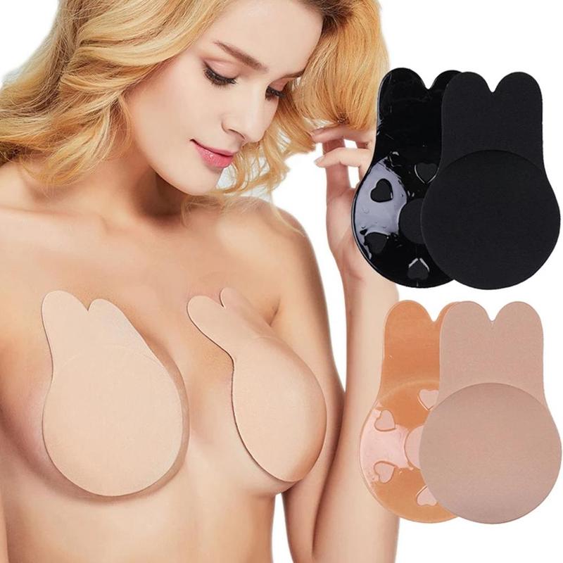 Lifting Stick-On Nipple Covers, Invisible Self-Adhesive Push Up