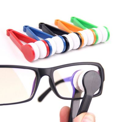 1pc portable mini sun glasses cleaner brush eyeglass spectacles cleaner eyeglass brush cleaning tool