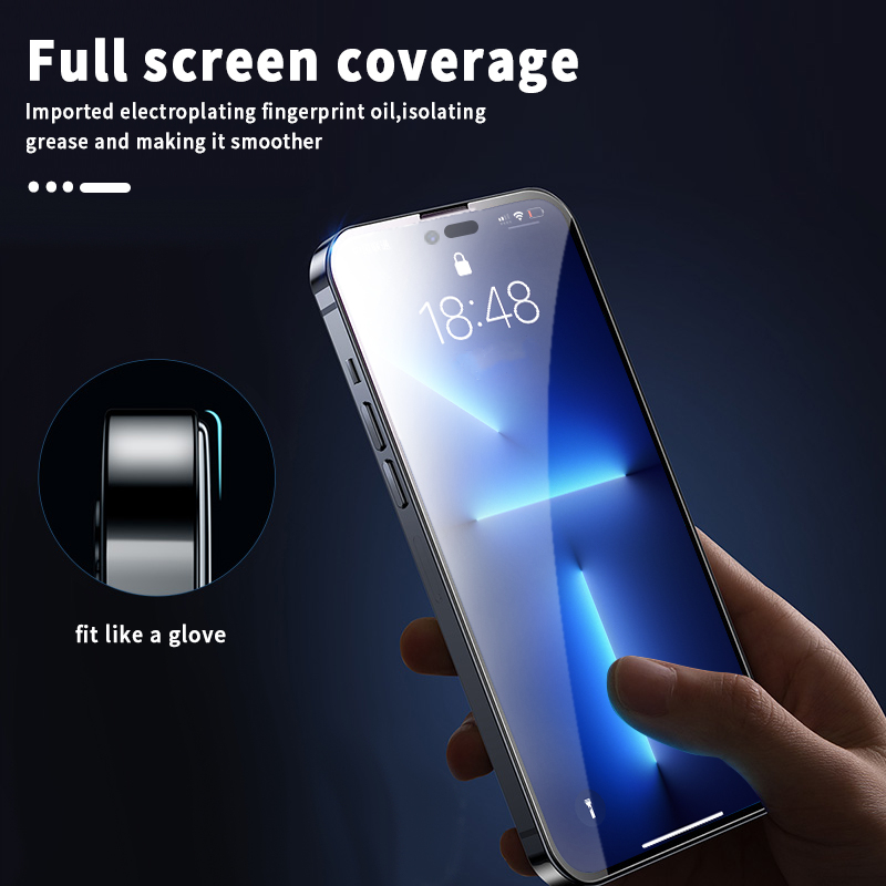 3Pzas - Protector de pantalla de vidrio templado, alta calidad 5D - HD para  iPhone 11 - 14 Pro Max