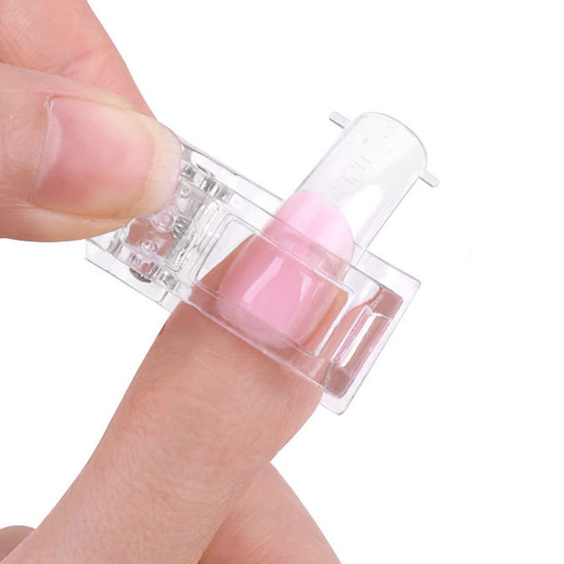 Quick And Easy Poly Gel Nail Extension Builder Clips Perfect - Temu