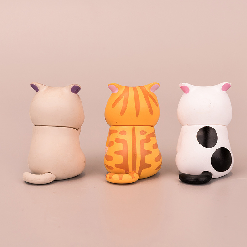 Cute Facepalm & Fail Angry Cat Kitten Figurine Cartoon Gifts