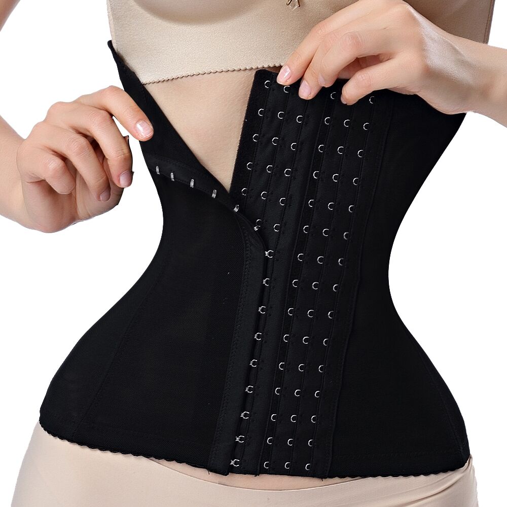 Solid Strapless Corset Bustier Waist Trainer Slimming Lace - Temu Canada