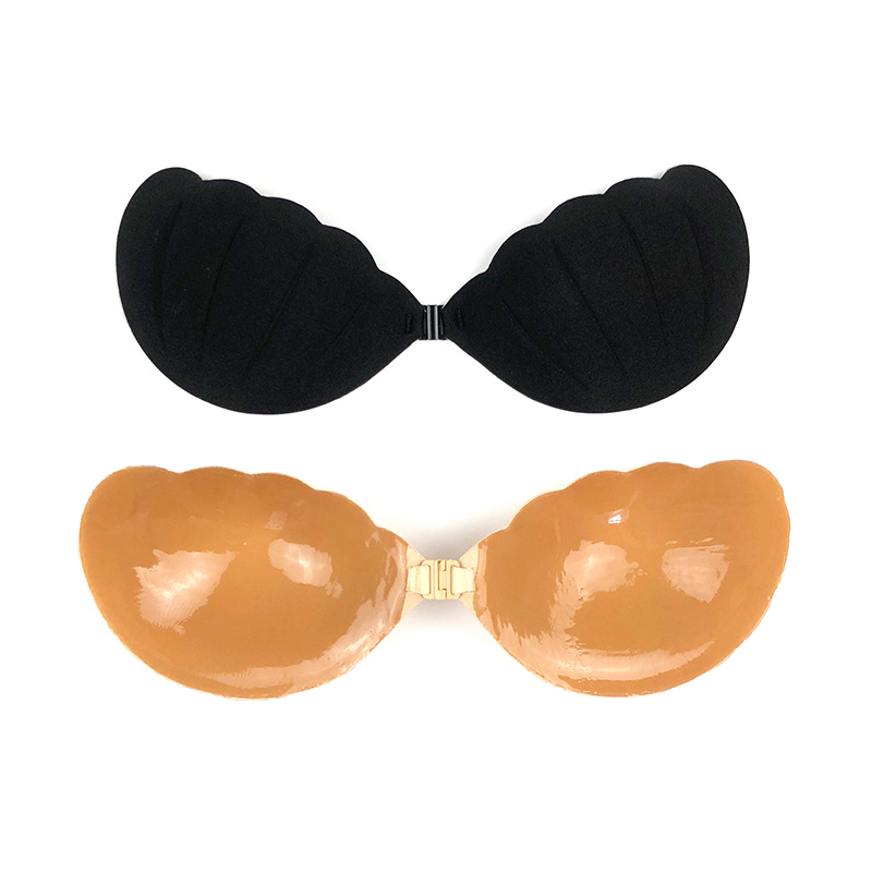  Silicone Sticky Bra Adhesive Invisible Bra Backless  Strapless Bra Nipple Cover Pasties For Women