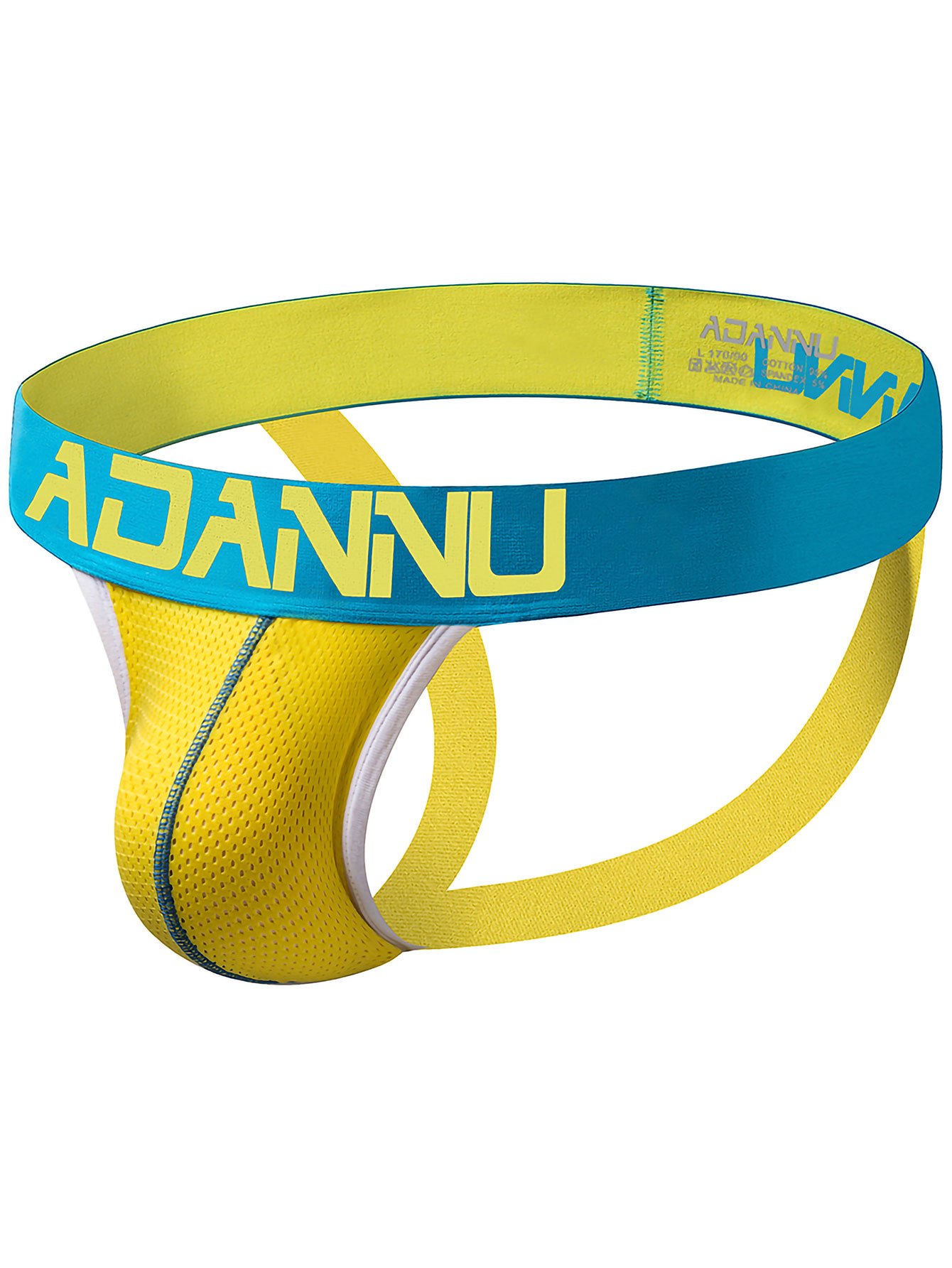 Men's Color Block Jockstrap Athletic Supporter With Nylon Temu