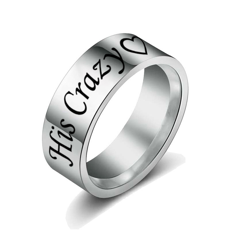 Crazy mens hot sale wedding rings