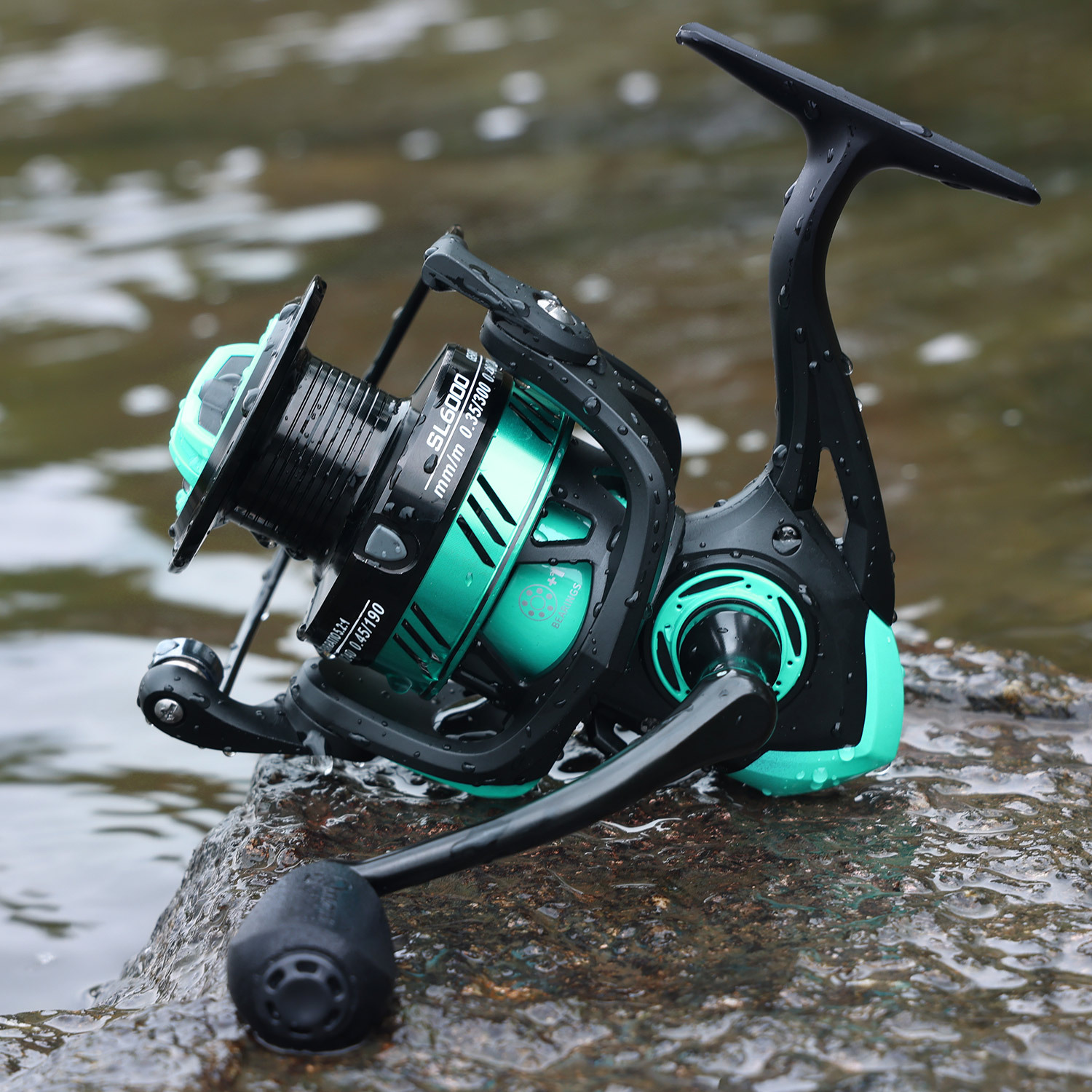  Sougayilang Fishing Reel Spinning -12+1BB Ultralight