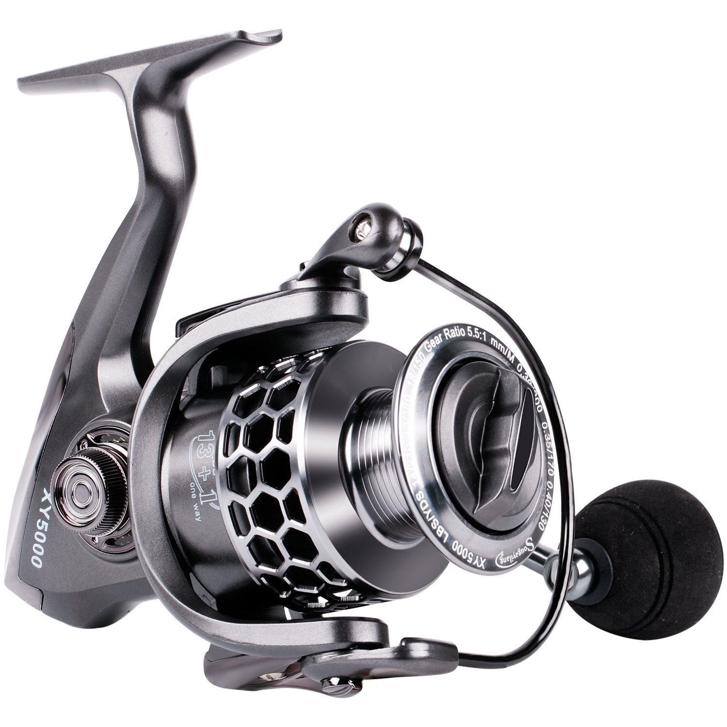  Spinning Fishing Reel, Waterproof Aluminum Alloy