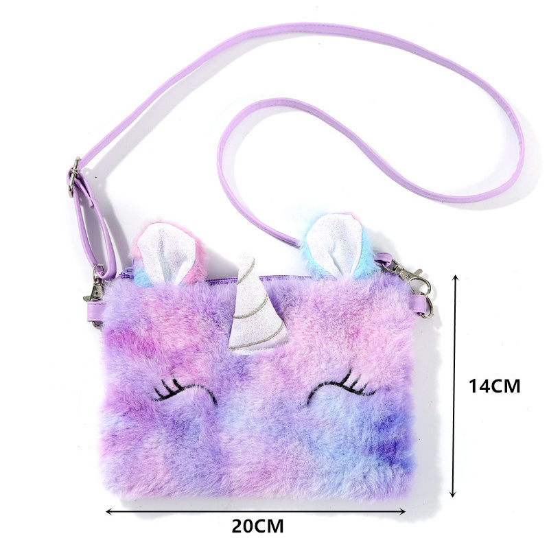 Girls Cute Tie Dye Unicorn Embroidered Messenger Bag, Colorful Storage Bag  Handbag, Gift For Girls - Temu