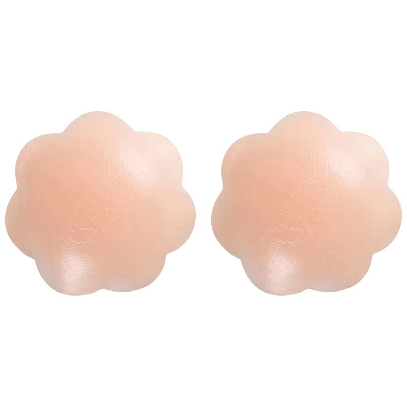 Shop OTHER Circular Reusable Adhesive Silicone Nipple Cover Breast Pads