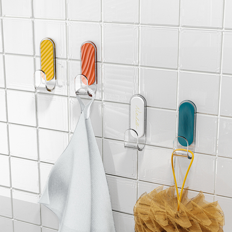 Punch free Hooks: Wall Mounted Load bearing Seamless Striped - Temu