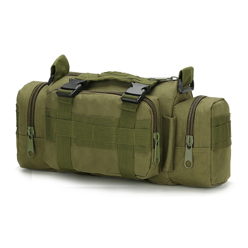 Every Day Carry TC15 Nylon Deployment Bag w/ Molle Straps - OD Green 