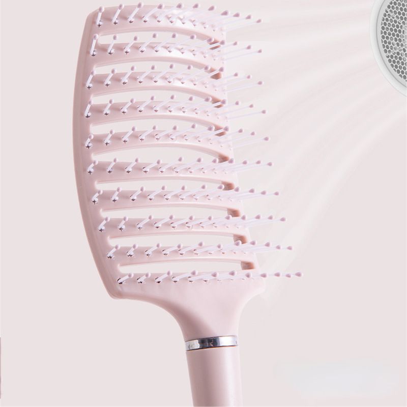 Hair Brush Curved Vented Detangling Hair Brushes For Women Men Wet Or Dry  Hair Faster Blow