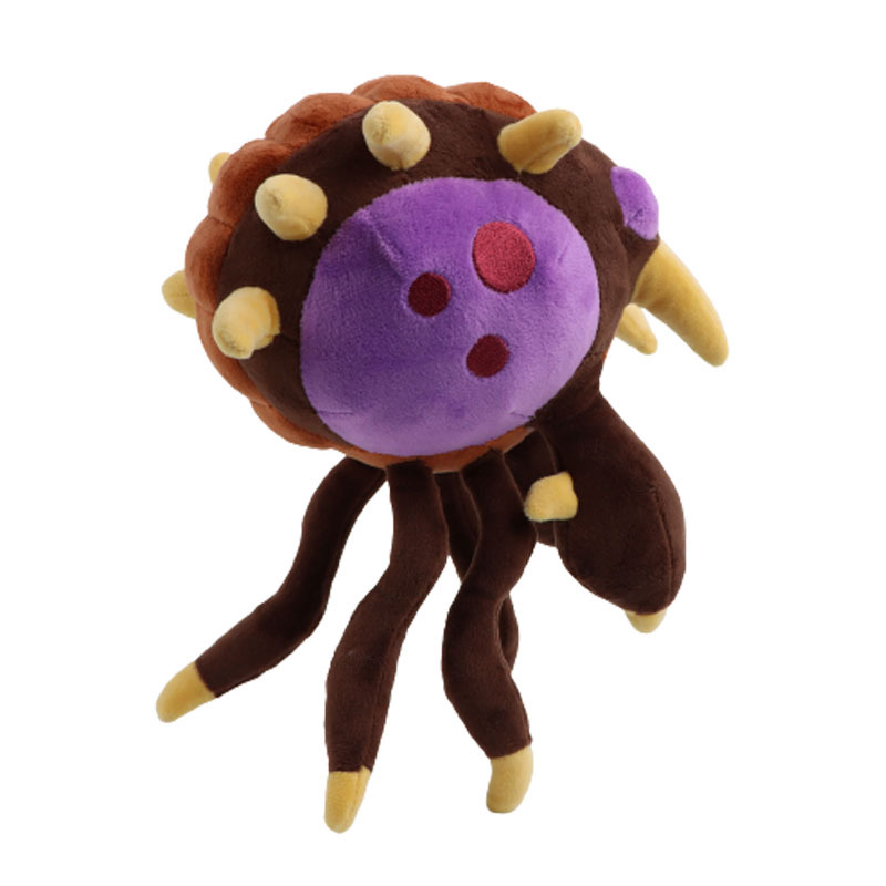 25cm 10inch Zerg Overlord Plush Toy Game Character Stuffed Doll Soft Plush Animal Toy Plushie Gift Toy For Kids Fans