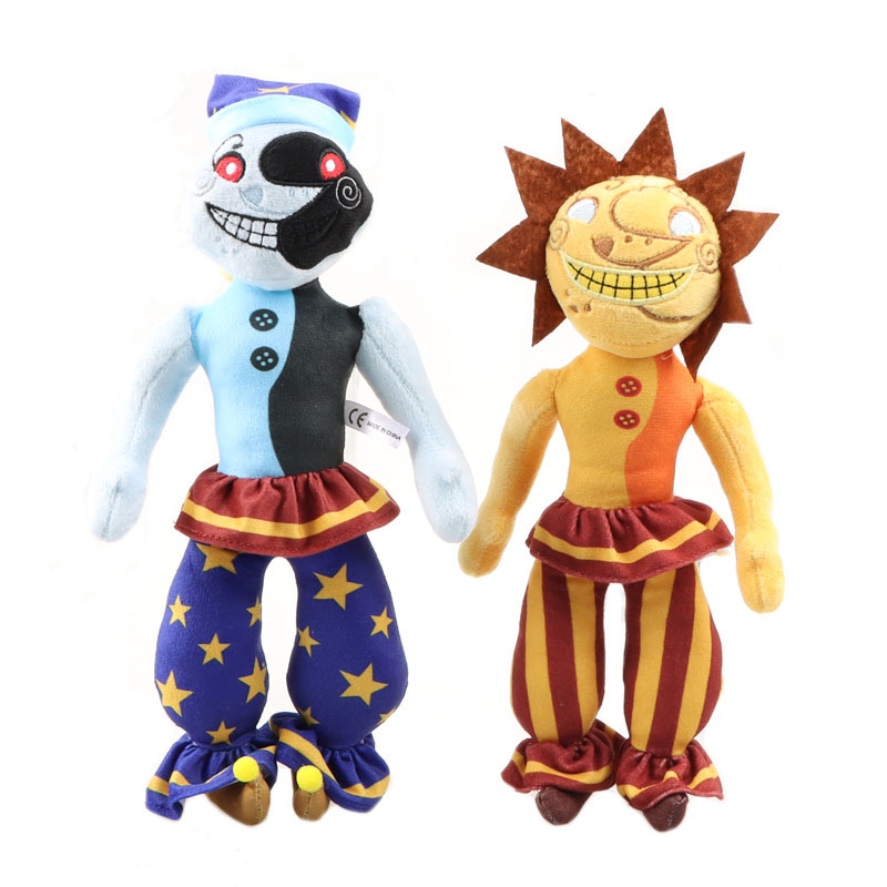 2022 New Fnaf Sundrop Plush Toys Security Breach Sunrise Moondrop BOSS Goat  Plush Toy Game Dolls Gift